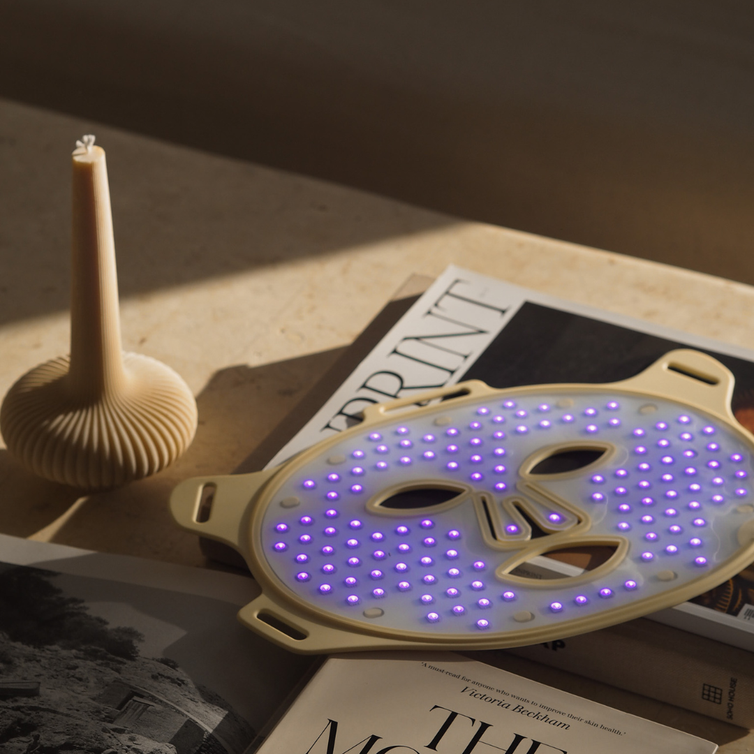 Sonna Brightening LED Face Mask + Skin Hydrating Serum Bundle