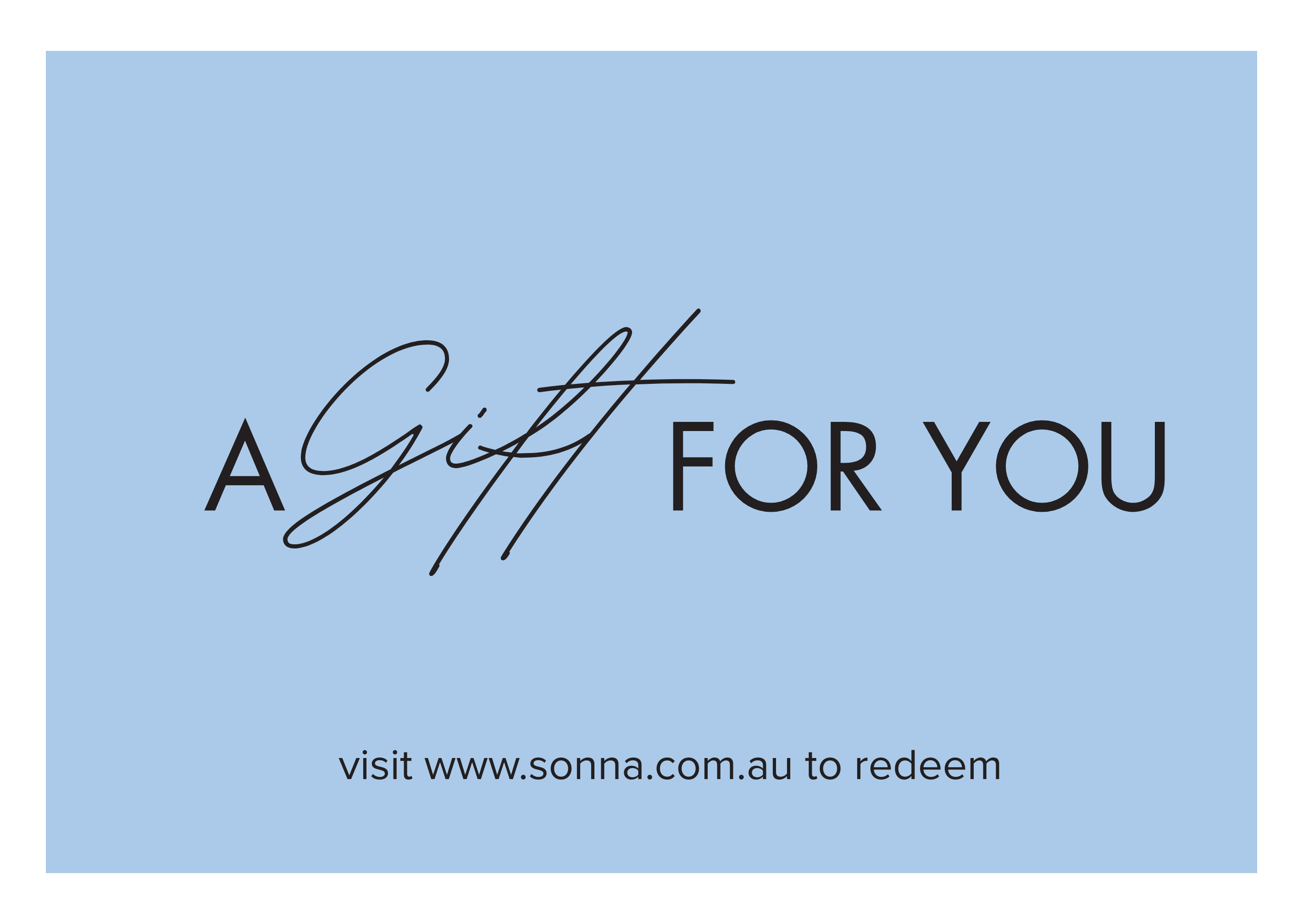 Sonna Gift Card